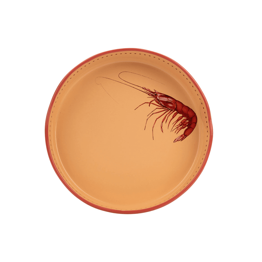 Shrimp Round Roaster, Pink