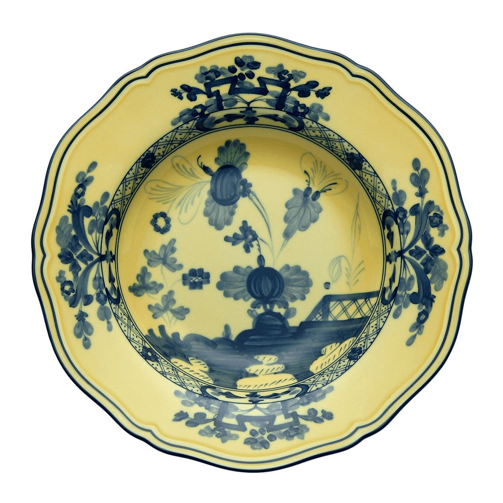 Oriente Italiano Soup plate, Citrino
