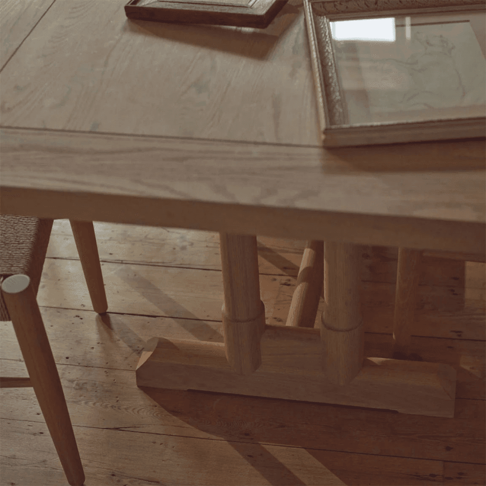Battersea 8 Seater Dining Table, Oak