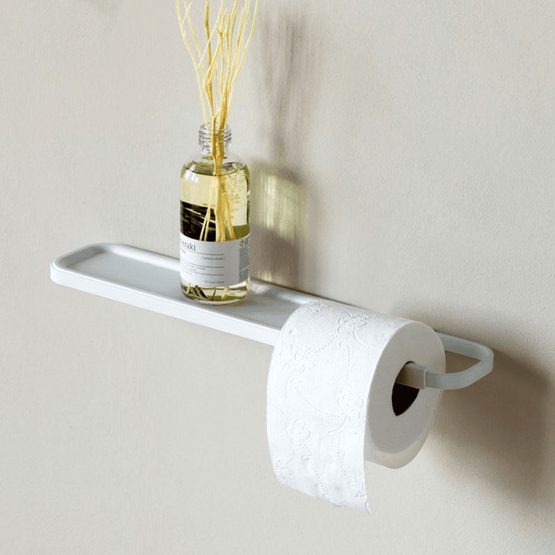 MindSet Toilet Roll Holder with Shelf