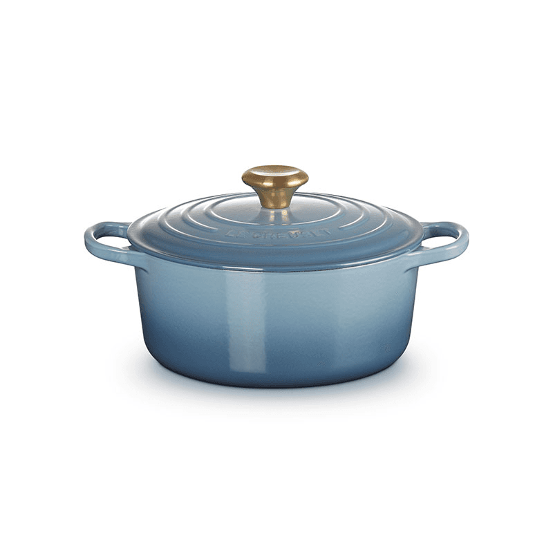 Signature Cast Iron Round Casserole