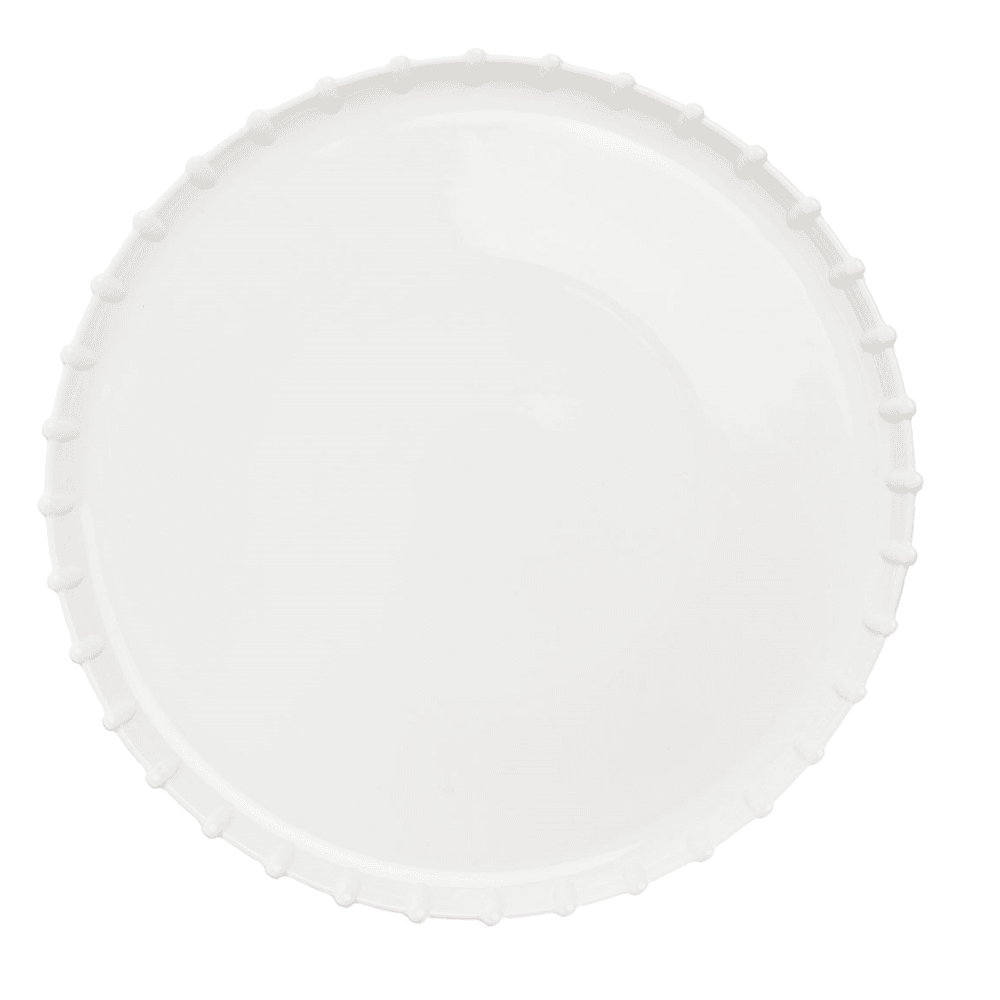 Romeo Cake Plate, White