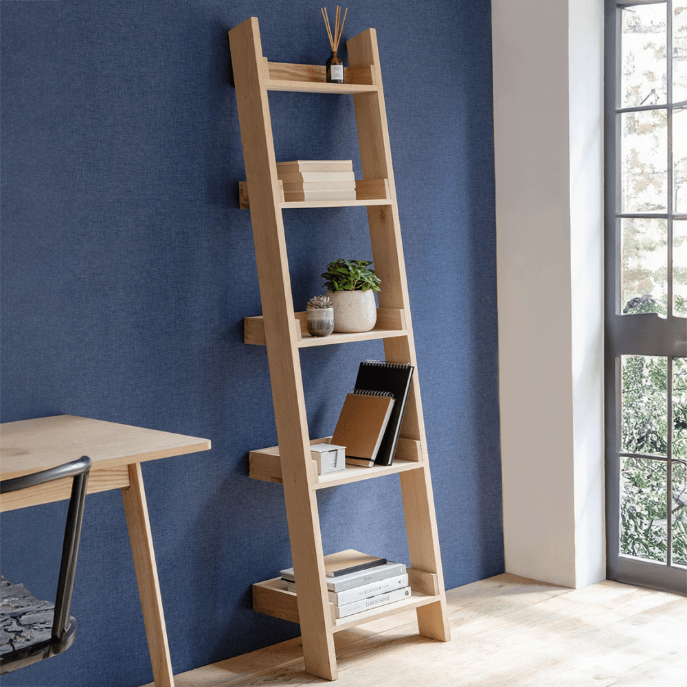 Hambledon Shelf Ladder 5 Tier, Natural