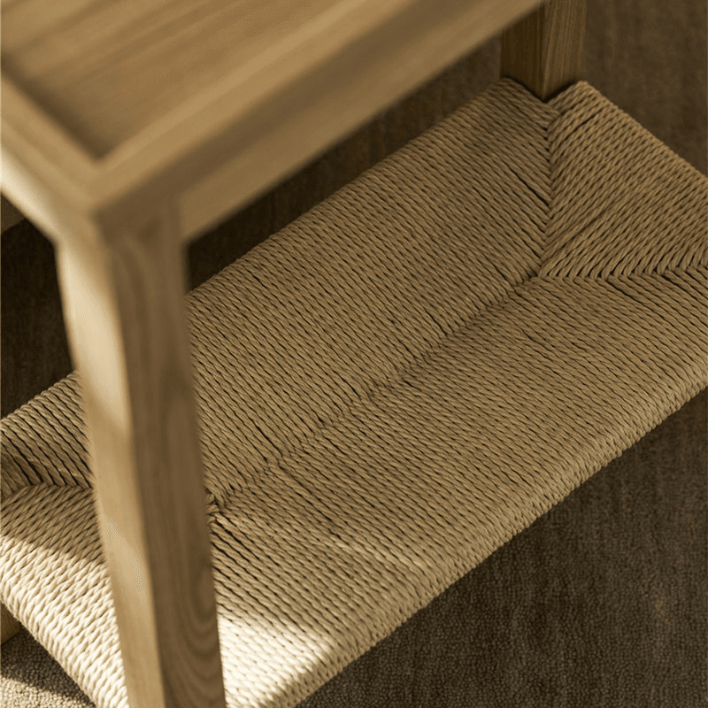 Ashcott Side Table, Ash Wood