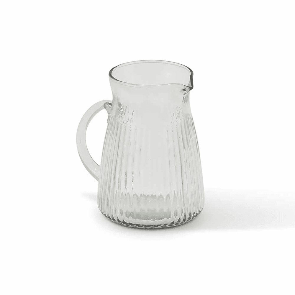 Northmoor Ribbed Jug, Glass