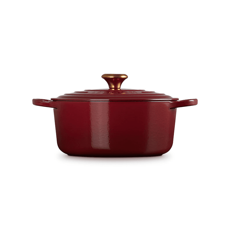 Signature Cast Iron Round Casserole