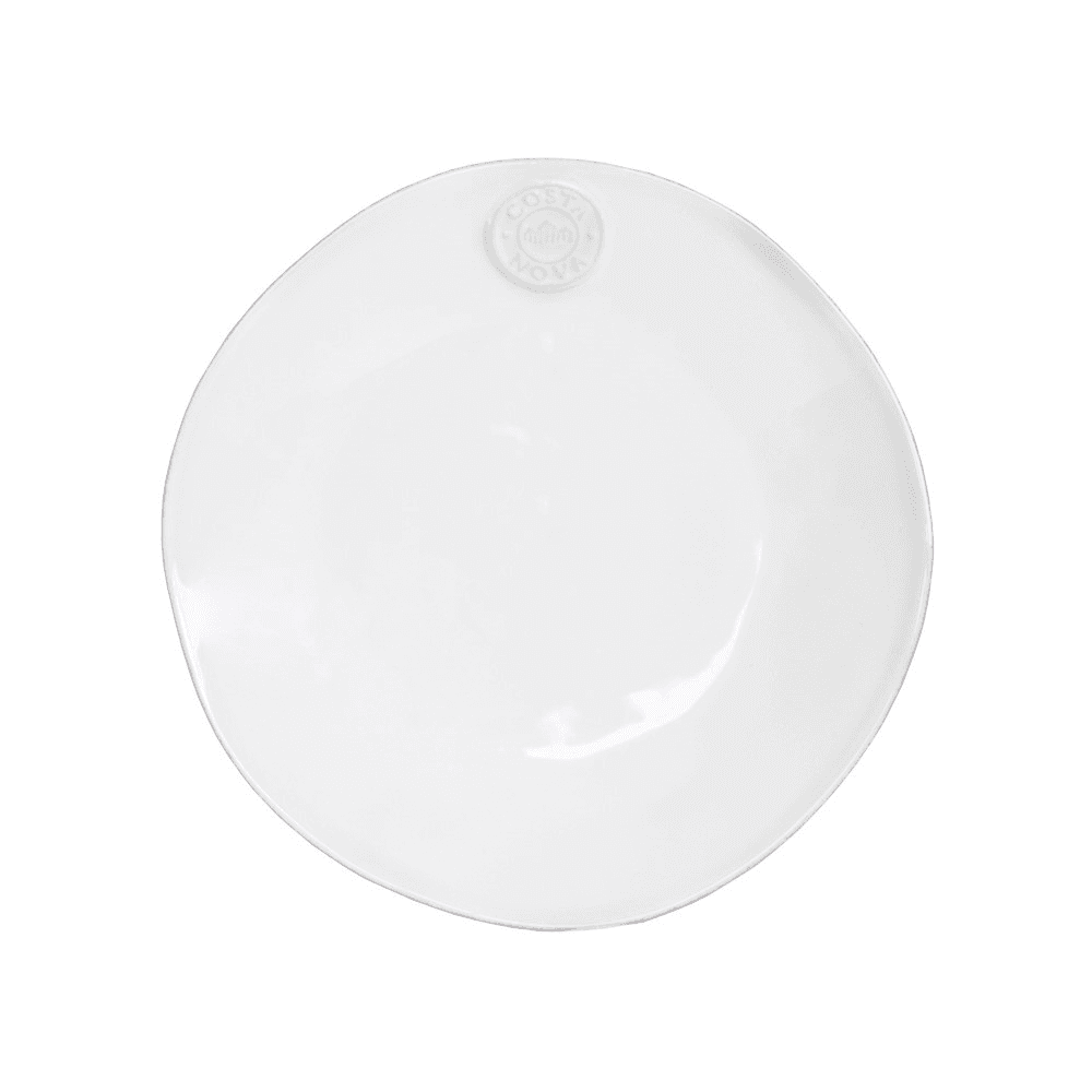 Nova Set of 6 salad plates, White