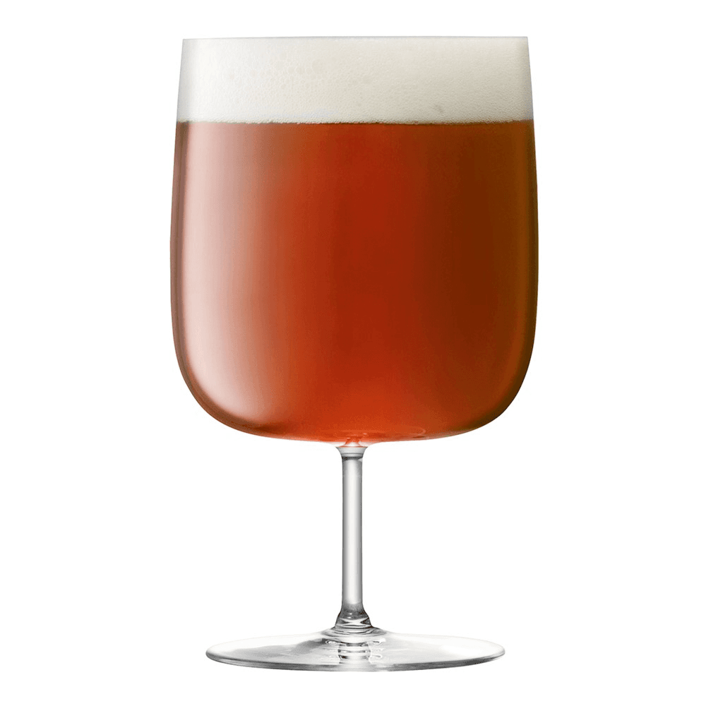 Borough Set of 4 craft beer glasses, clear