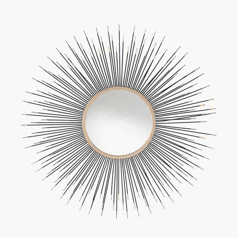 Starburst Round Mirror