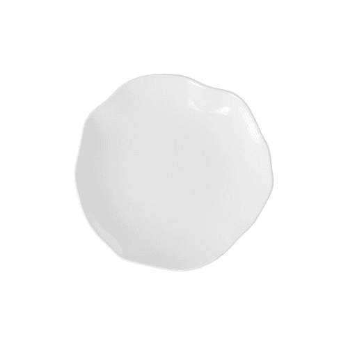 Image showing the Pura Bread Plate, White product.