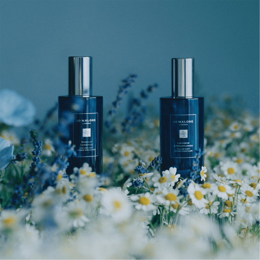 Night Lavender, Moonflower & Moonlit Camomile Pillow Mist Duo