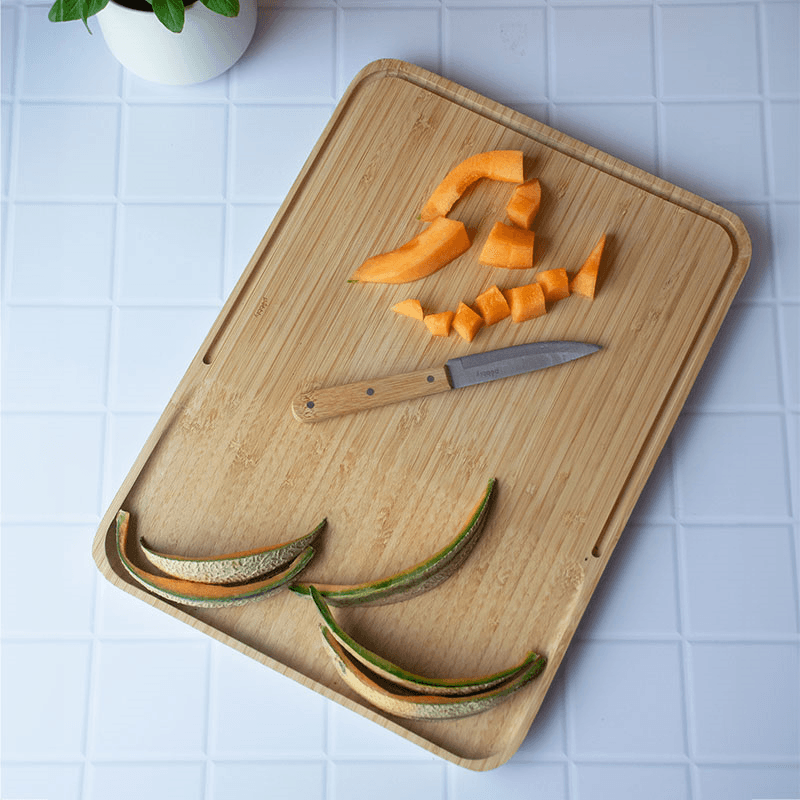 Bamboo Large Cutting Board, Natural