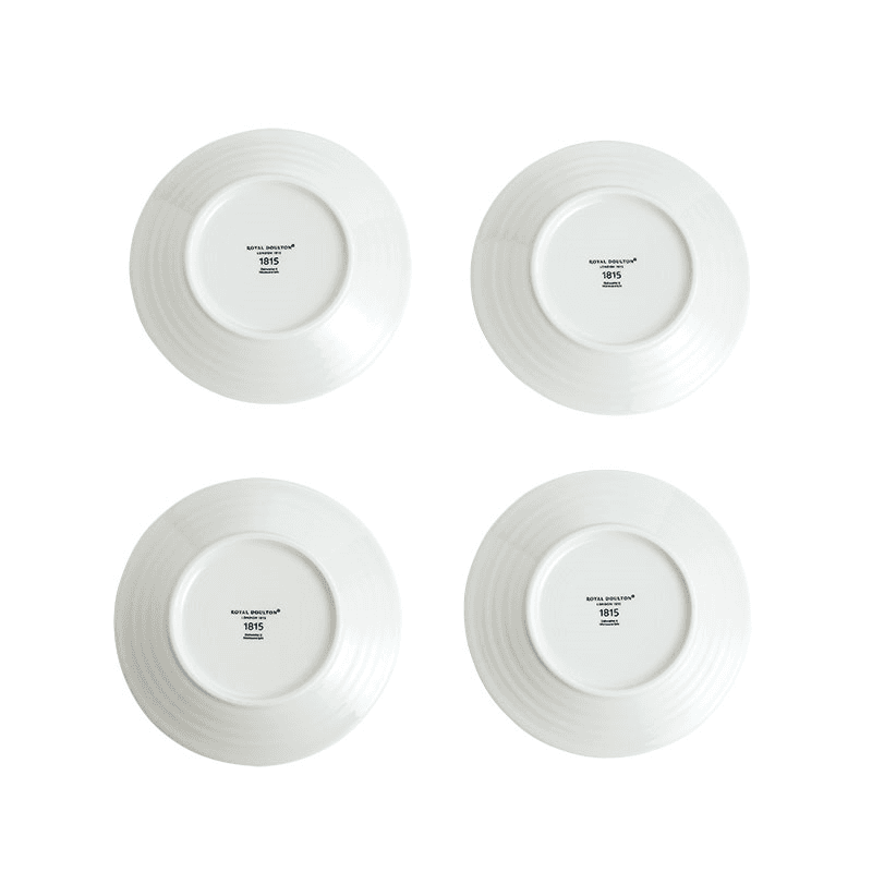Pacific Set of 4 Tapas Plates, Blue