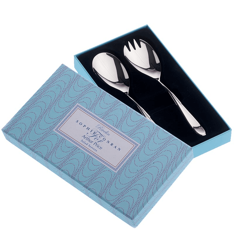 Rivelin Salad Servers, Stainless Steel