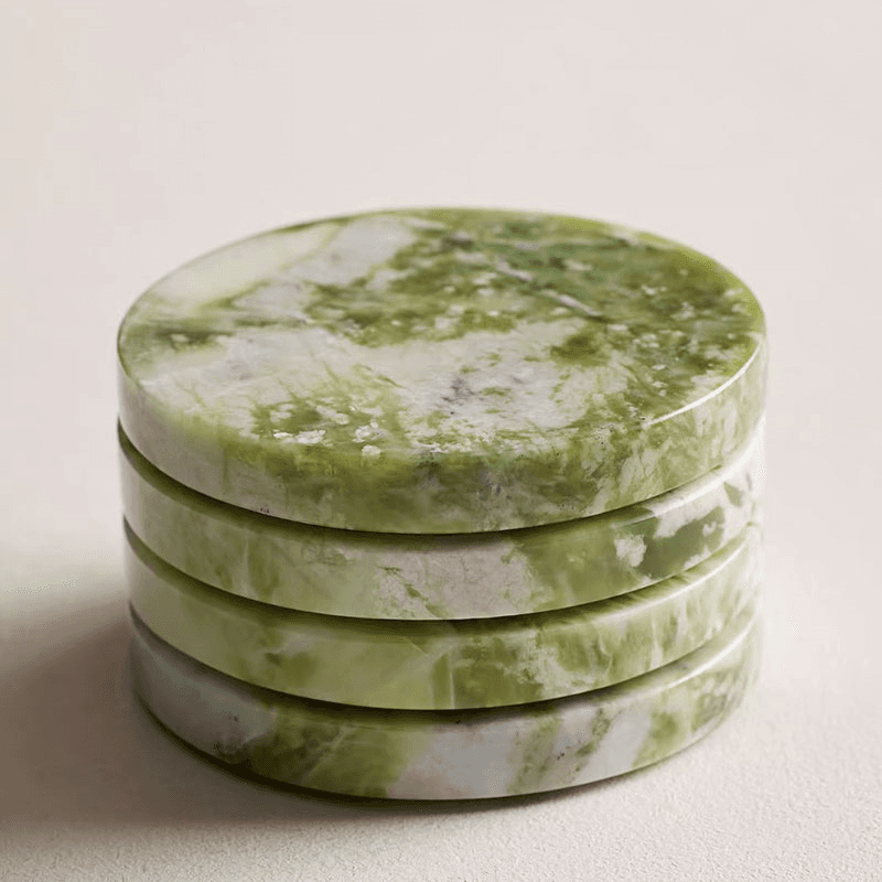 Hanson Set of 4 Coasters, Apple Jade