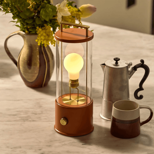 Image showing the Muse 2.0 Portable Lamp, Claycourt Orange product.