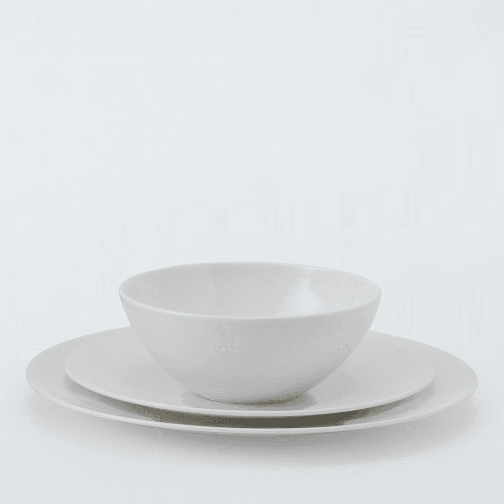 Queensberry Hunt Concave Cereal Bowl, White