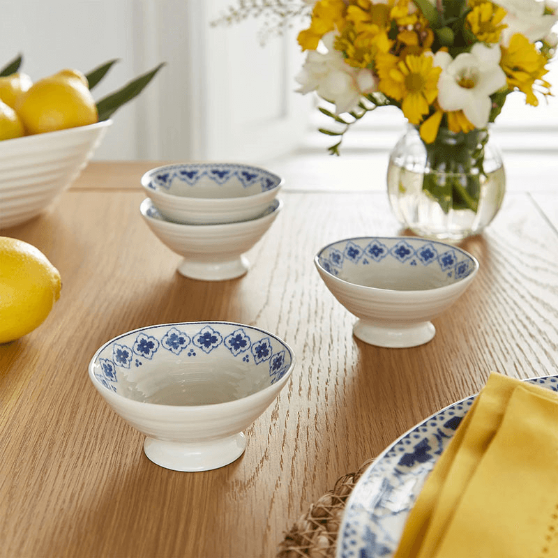 Blue Set of 4 Mini Dishes