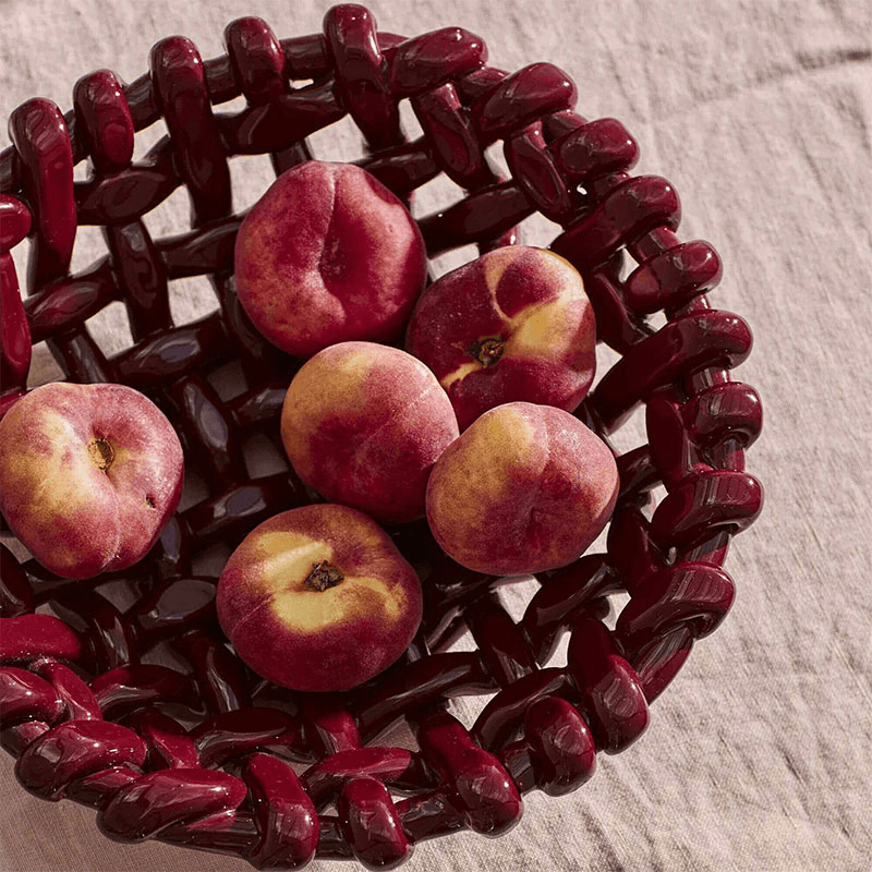 Juicy Basketweave Bowl