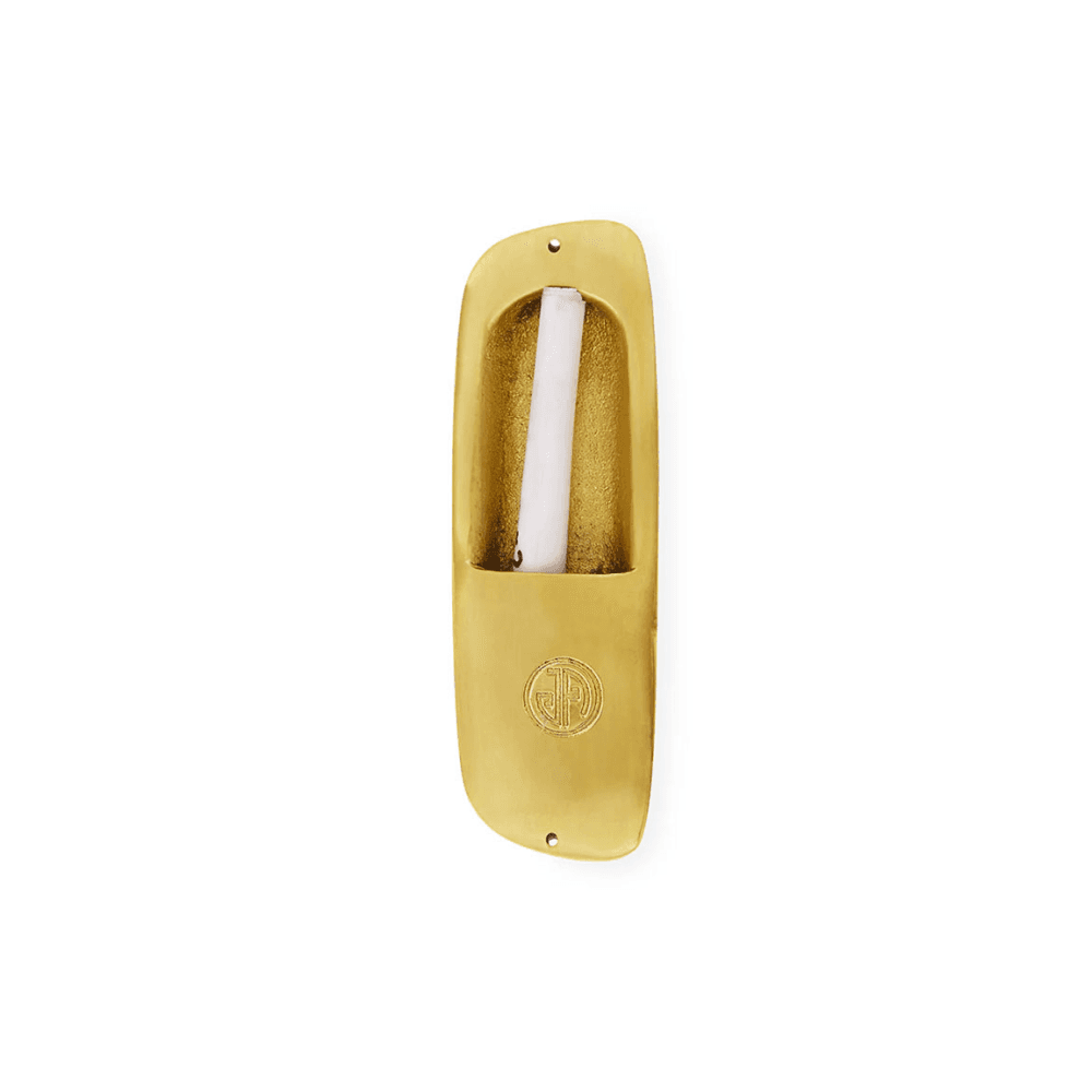 Reform Mezuzah, Brass