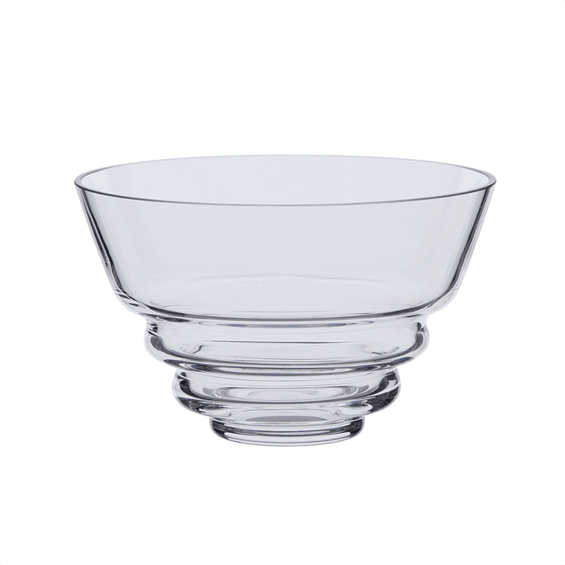 Wibble Set of 2 Bowls, Clear