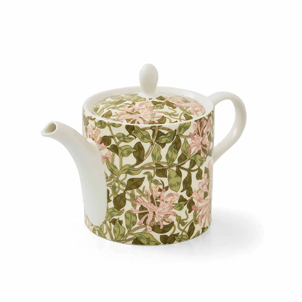 Morris & Co Teapot, Honeysuckle