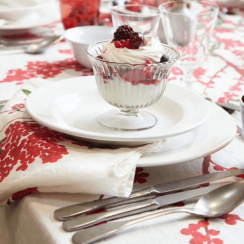 Les Airelles Linen Napkin, Red