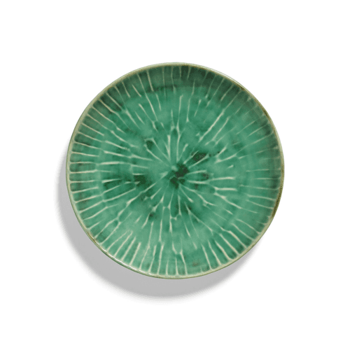 Image showing the Verde Lanza by Pascale Naessen Set of 2 Starter Plates, Green product.