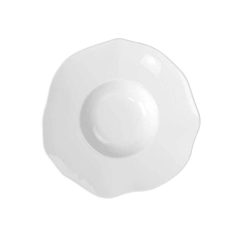 Pura Pasta Plate, White