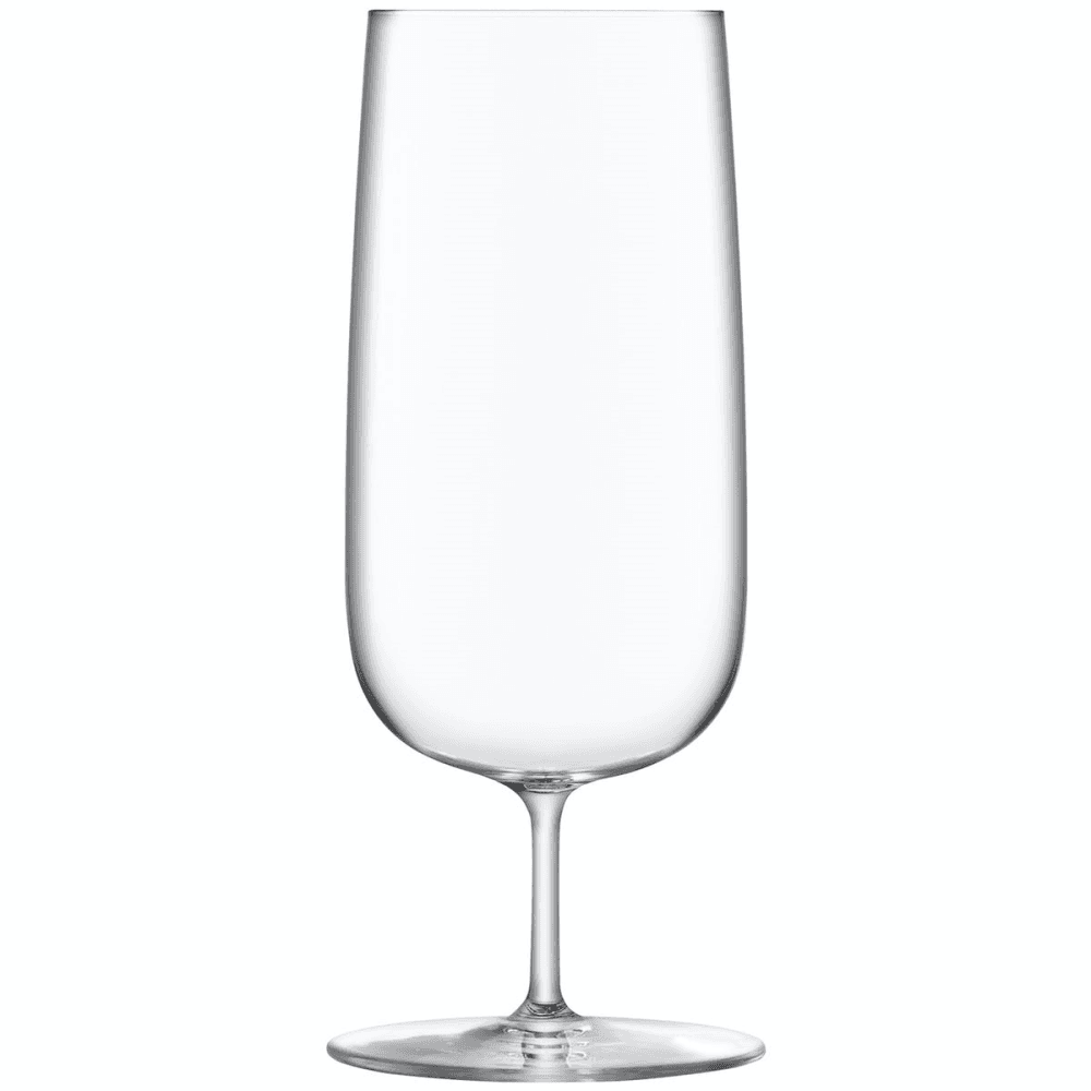 Borough Set of 4 pilsner glasses, clear