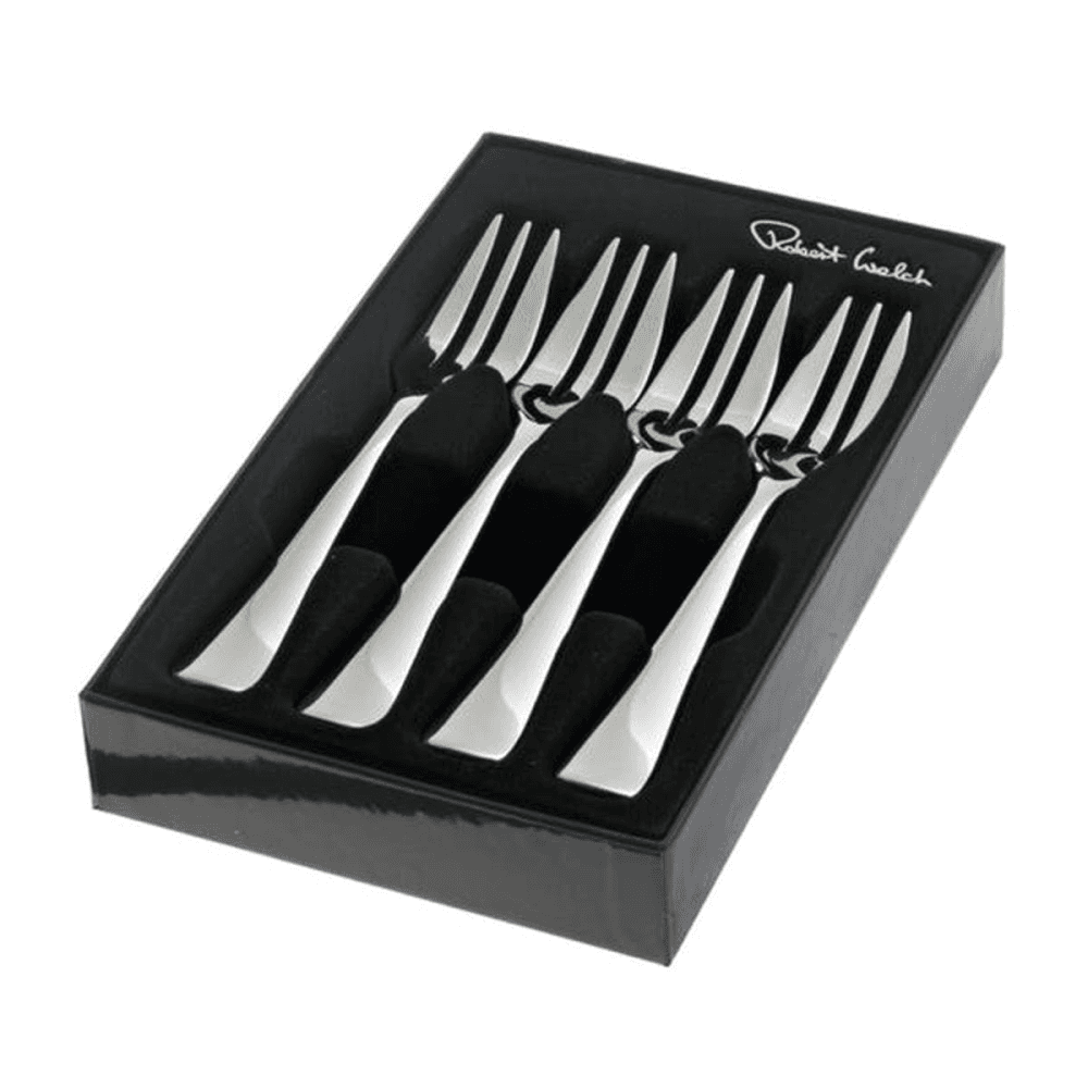 Malvern 4 Piece Pastry Fork Set, Stainless Steel