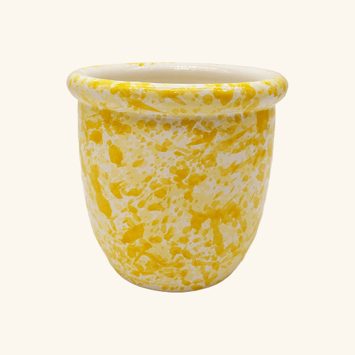 Image showing the Italian Splatterware Plant Pot product.