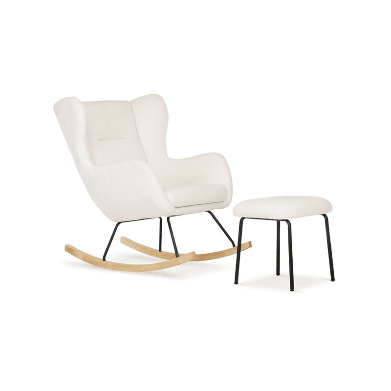Marley Teddy Nursing Chair and Footstool