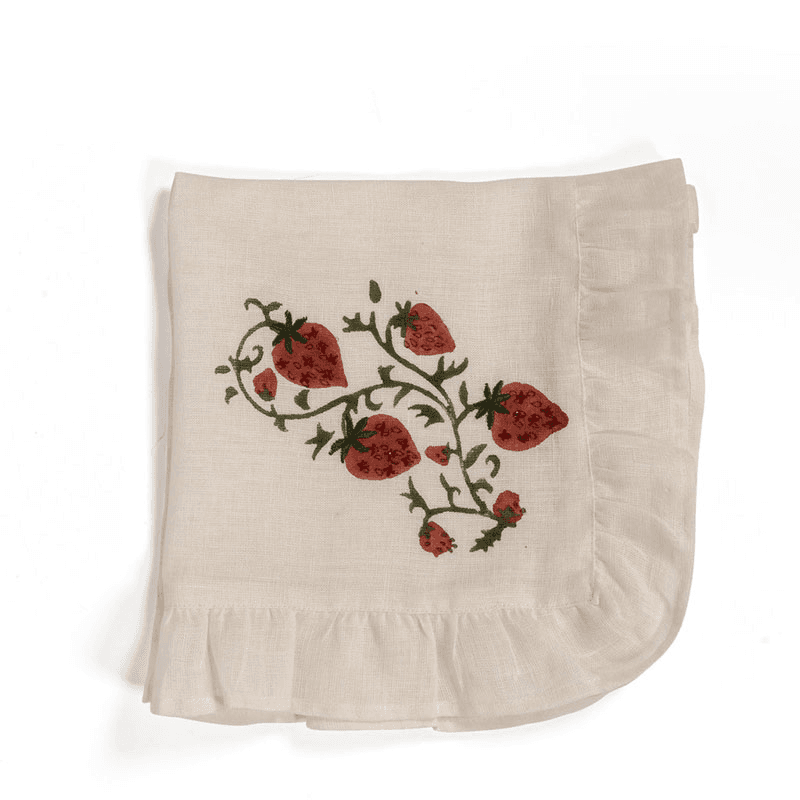 Fraises des Bois Set of 4 Napkins