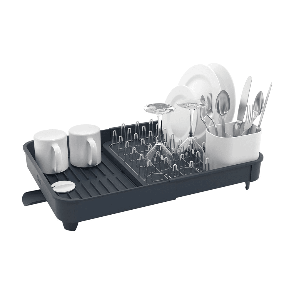 Extend Expandable dish rack, grey
