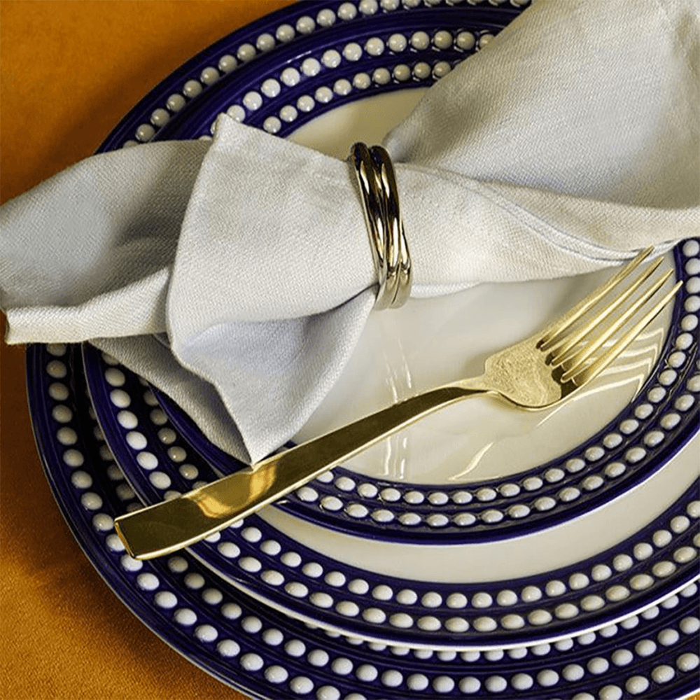 3 Rings Set of 4 Napkin Rings