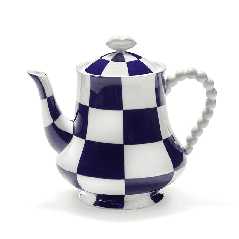 Les Objets Mouleversants by Wouters&Hend Fete des Betes Tea Pot, Blue