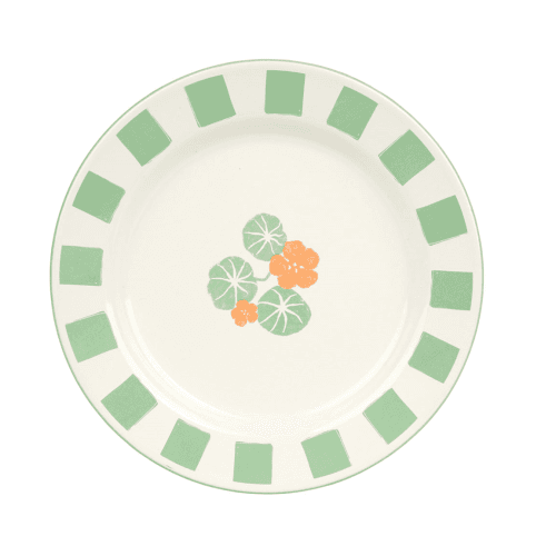 Image showing the Bon jardin Enamel Plate, Nasturtium product.