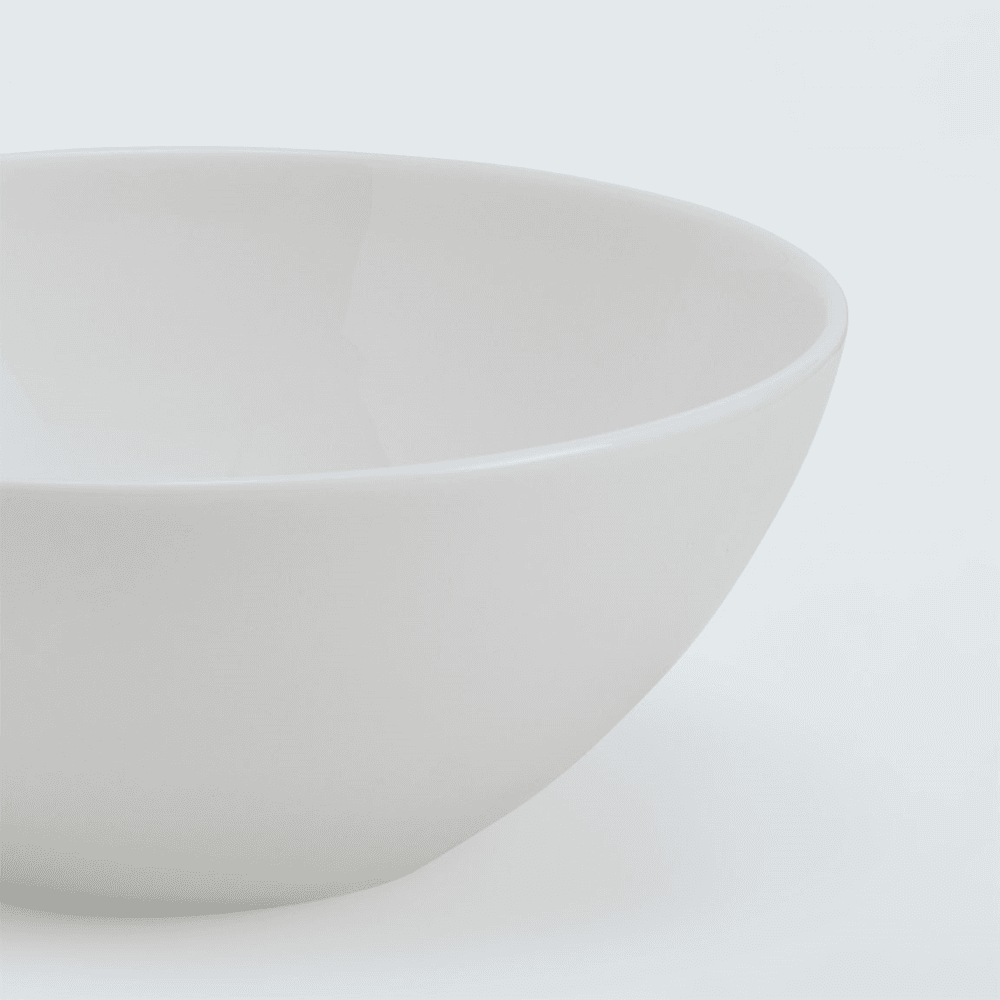 Queensberry Hunt Concave Cereal Bowl, White