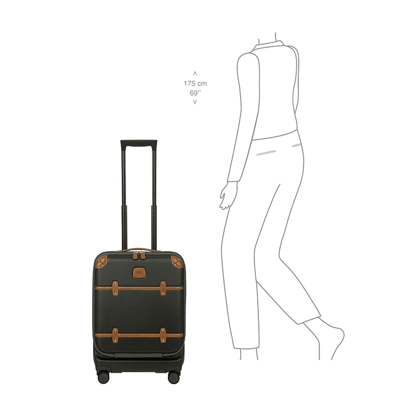 Bellagio Carry-On Suitcase with Front Pocket