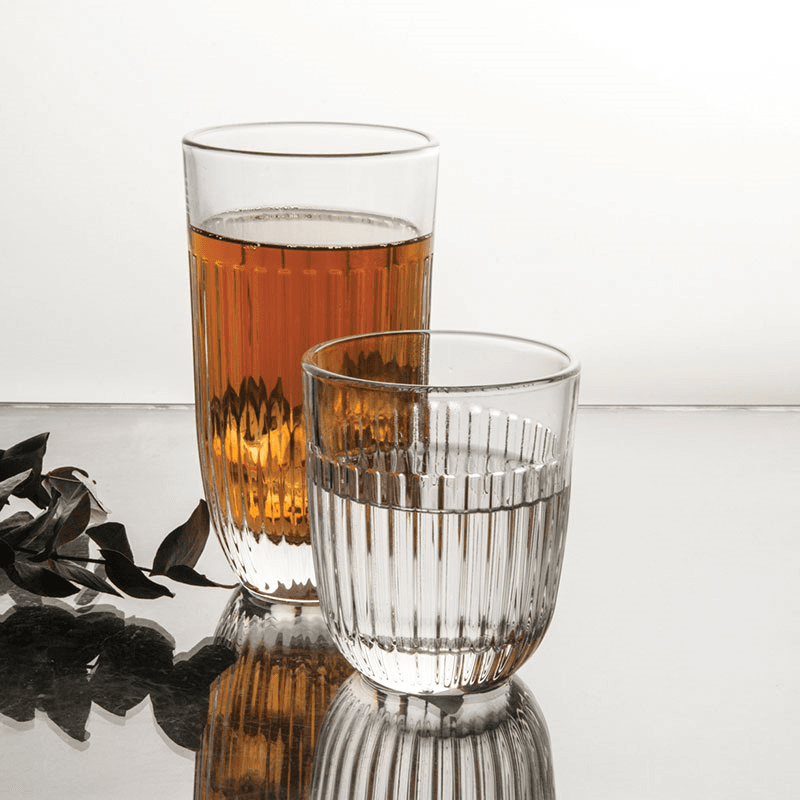 Ouessant Set of 6 Tall Tumblers, Clear