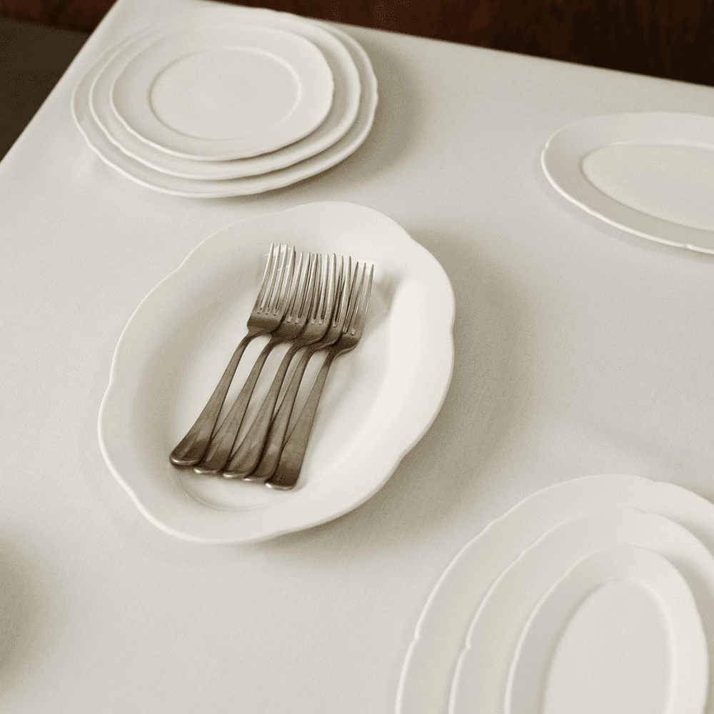 Silhouette by Sergio Herman Set of 2 High Oval Plates