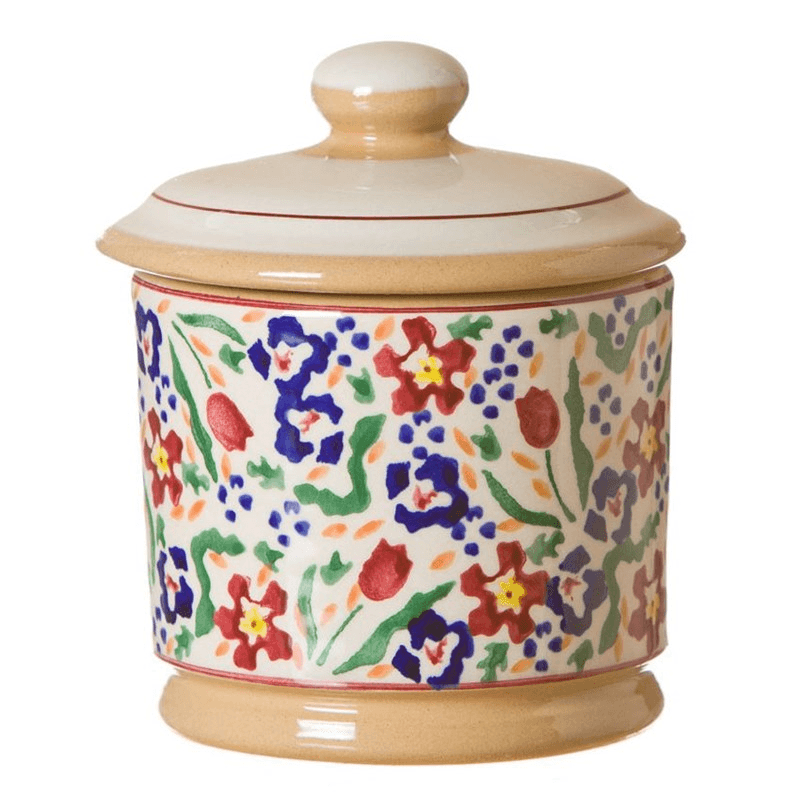Wild Flower Meadow Covered Sugar Bowl