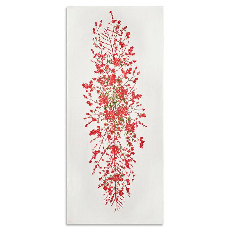 Les Airelles Linen Tablecloth, Red