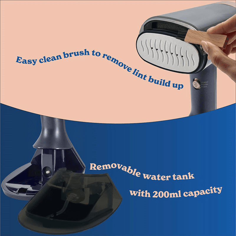 Steam Genie Vacuum Steamer, Blue