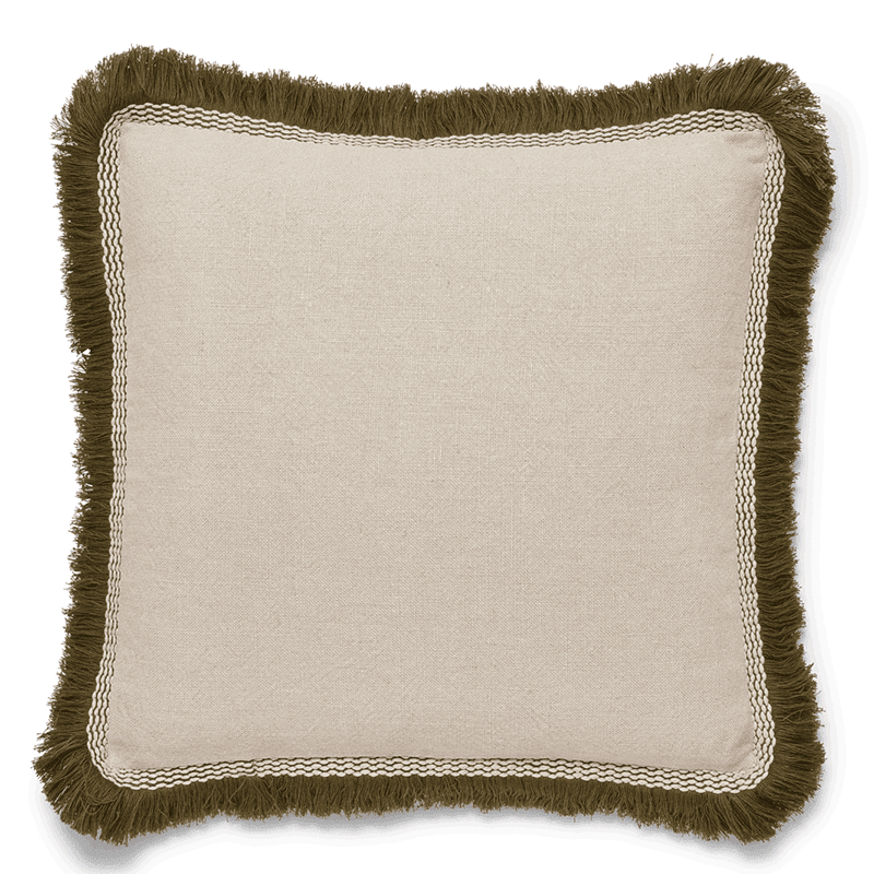 Elspeth Cushion Cover with Fringing