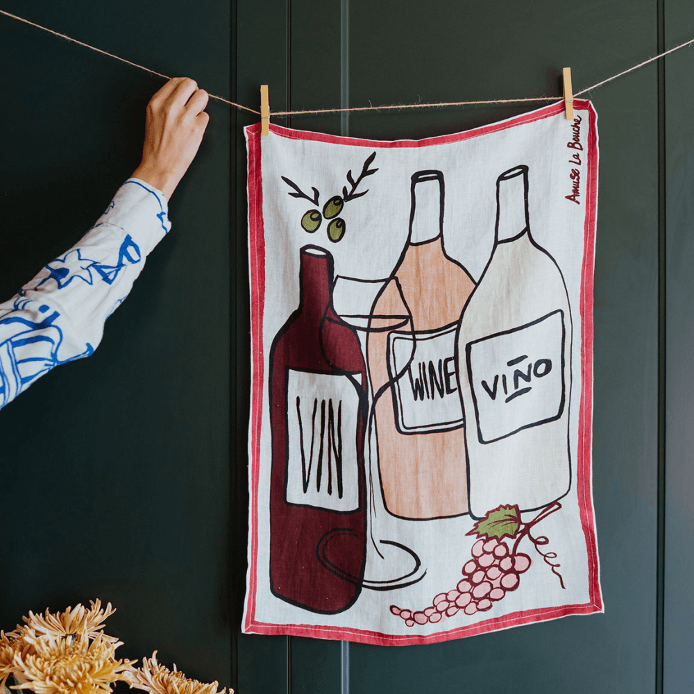 Tea Towel, Wine
