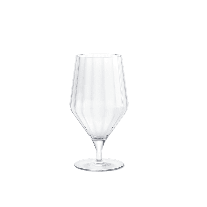 Bernadotte Set of 6 Beer Glasses, Clear
