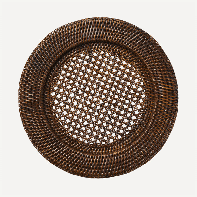 Rattan Charger Plate