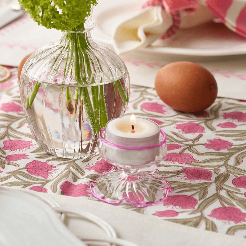 Rimmed Set of 2 Tealight Holders